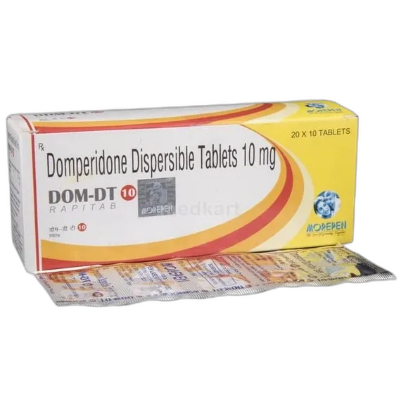 dom dt 10mg tablet 10's